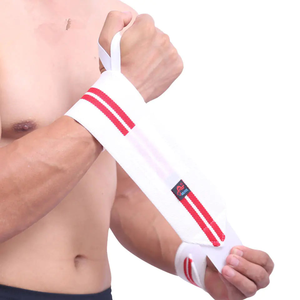 Muñequeras, guantes deportivos y correas para esguinces